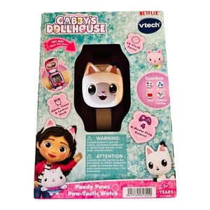 VTech Gabby's Dollhouse Pandy Paws Paw-Tastic Watch Kids Digital Toy New